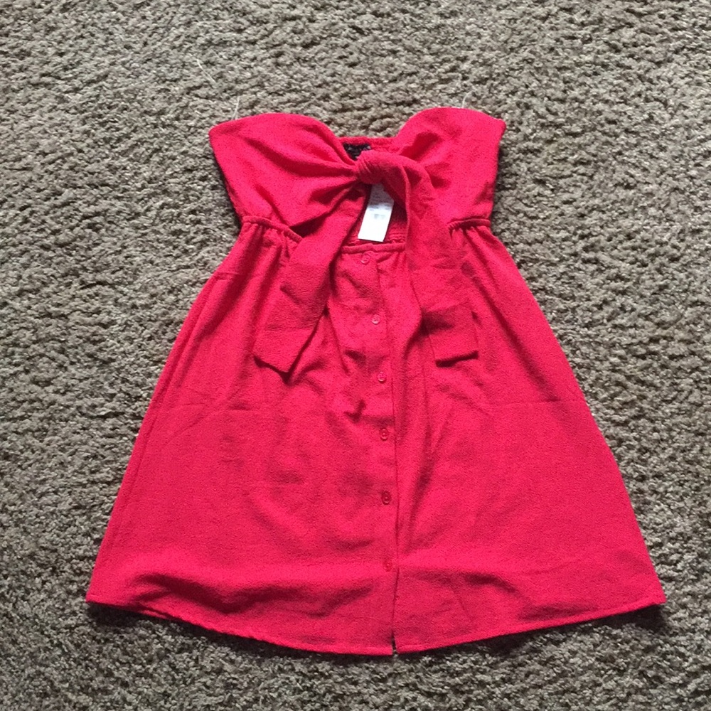 Kendall and Kylie red mini dress